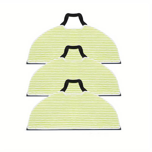 Lot De 3 Lingettes De Nettoyage Pour Aspirateur Robot Shark Av2610wa / Rv2620wd / Rv2610wa / Rv2410wd, Accessoires De Rechange Pour Lingettes De Nettoyage Soniques En Microfibre