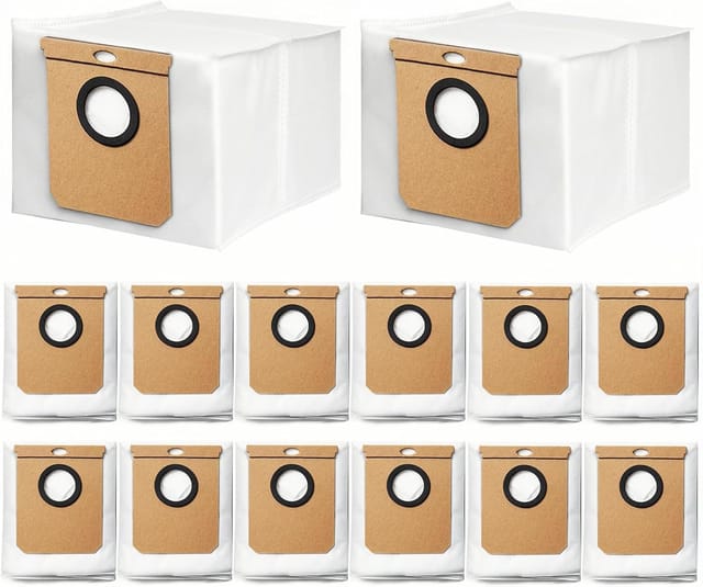 Lot De 14 Sacs À Poussière De Rechange Pour Aspirateurs Robots Eufy Séries L60 / L60 Hybrid / L60 Ses / L50