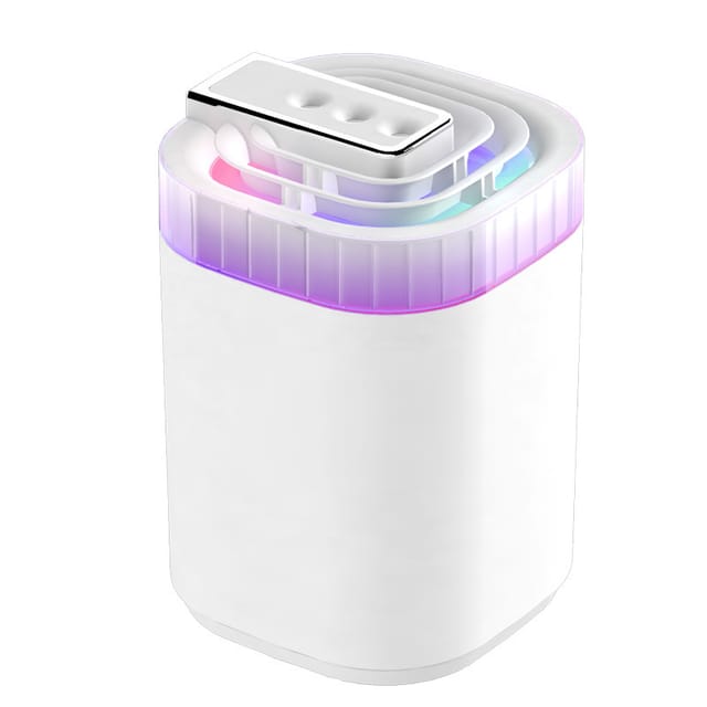 Diffuseur D Huiles Essentielles Silencieux Pour Maison Trois Buses Réglables Humidificateur Avec Arret Automatique A Sec