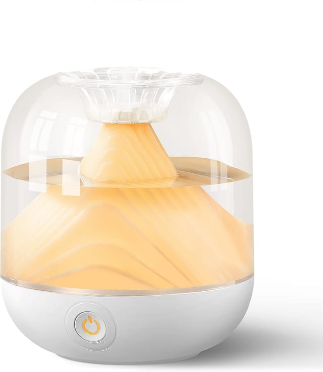 Humidificateur De Chambre À Chargement Par Le Haut, Mini Humidificateur Ultrasonique Usb 2200 Mah, Arrêt Automatique Après 8 H, Veilleuse, Silencieux, Idéal Pour La Chambre D'Enfant.