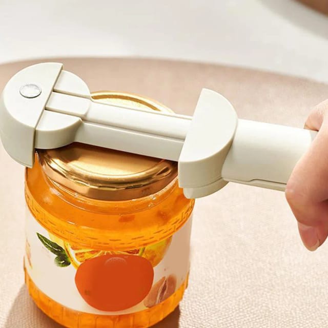 Ouvre Boîte Multifonction Rétractable Pour Bocaux Et Bouteilles Accessoire De Cuisine Pour Ouvrir Facilement Les Conserves