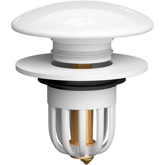 Bouchon De Vidange Universel En Céramique À Pression Pour Lavabo, Avec Noyau De Vidange Anti-odeurs Pour Meuble-lavabo De Salle De Bain