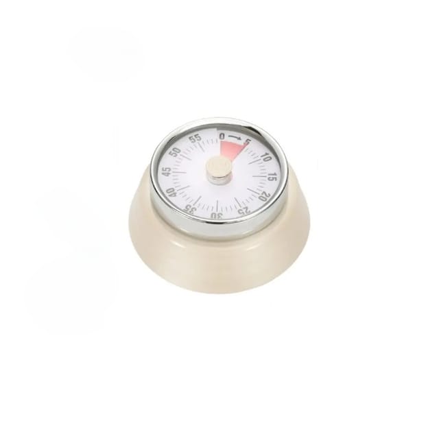 Minuteur De Cuisine Mecanique Avec Aimant En Acier Inoxydable Pour Cuisson Patisserie Et Suivi Des Temps De Cuisson