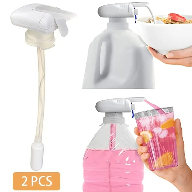 Distributeur Electrique Facile A Utiliser Pour Boissons Au Refrigerateur Pompe Pour Bouteilles De Lait Et Boissons Fraiches