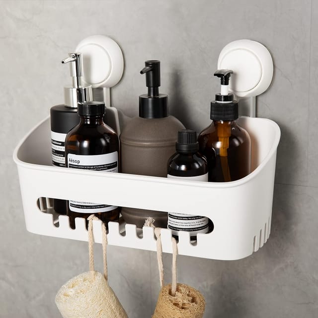 Support À Ventouse Pour Douche Sans Perçage R éutilisable Charge Dix Kilogrammes Pour Carrelage Et Miroir Accessoire De Salle De Bain