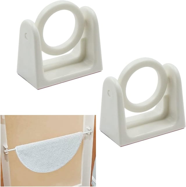Crochet De Barre De Douche Télescopique, Fixation Sans Perçage Pour Rideau Et Tringle