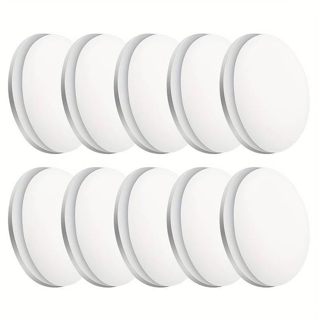 Lot De 10 Poids Magnétiques Pour Rideau De Douche, En Silicone Antirouille Et Antidérapants.