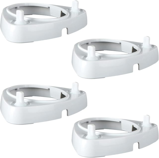 Lot De 4 Supports Adhésifs Pour Brosse À Dents Électrique, Organiseur Multifonction Pour Salle De Bain