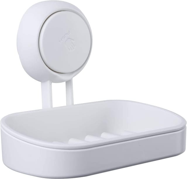 Porte Savon À Ventouse Réutilisable Charge Cinq Kilogrammes Pour Cuisine Et Salle De Bain Installation En Une Seconde