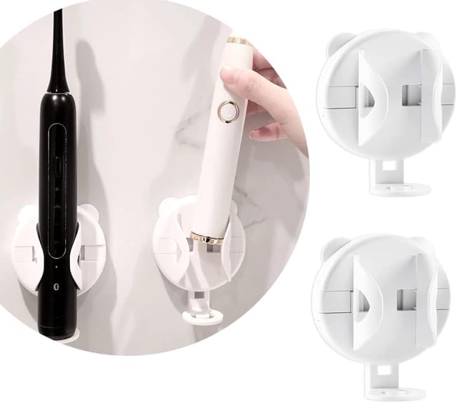 Porte Brosse À Dents Électrique À Gravité Pour Mur Rangement Auto Ajustable Pour Salle De Bain