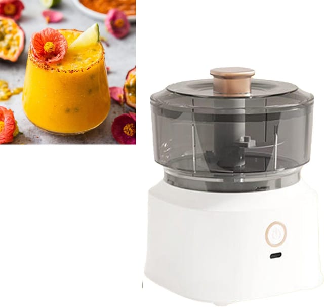 Hachoir Électrique À Viande Avec Lames Inox, Mini Robot Pour Ail Et Légumes, Efficace Et Sûr