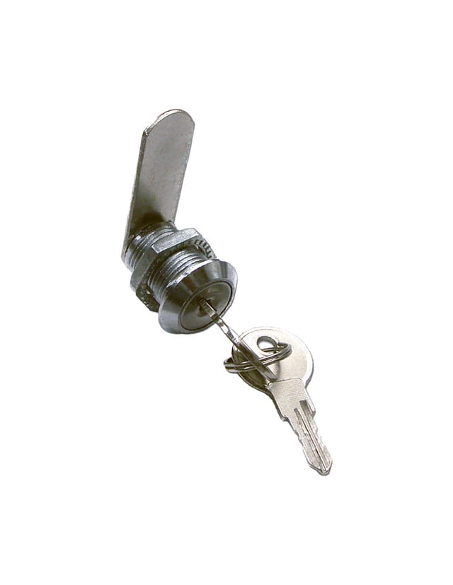 Gerade Postschloss Aus Zamak Mit Poliertem Chromfinish 23 Mm