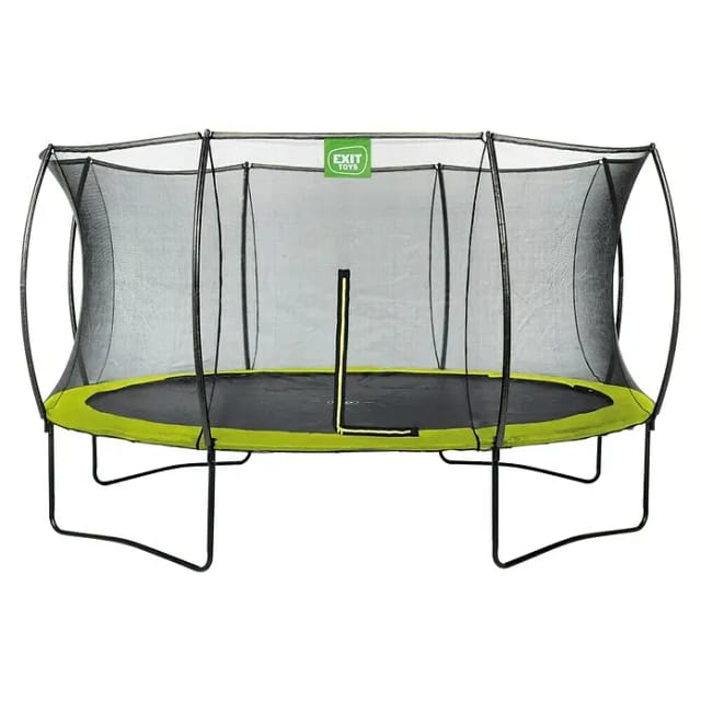 EXIT Silhouette Trampolin + Sicherheitsnetz 427 (14ft)Lime Grün