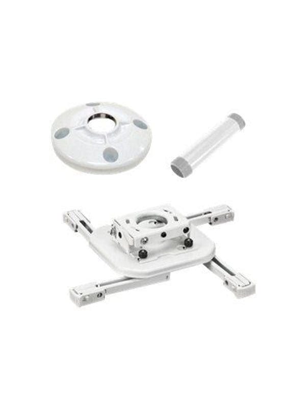 Chief Mini Universal RPA Projector Mount - Includes Projector Mount 6" Ceiling Plate and 3" Extension Column - White