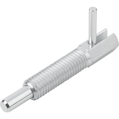 ARRETIERBOLZEN MIT RASTNUT GR.2 D1=M10 STAHL, BLAU PASSIVIERT