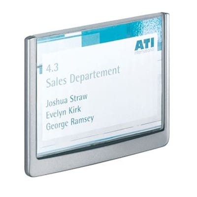 Türschild Click SIGN 486137 149x105,5mm graphit
