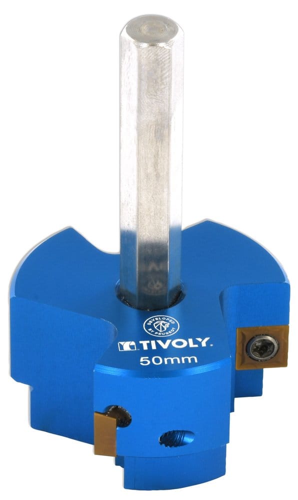 Tivoly - Hartmetall-schaftfräser Für Das Ausschneiden Von Pvc-rohren / Ø: 50 Mm