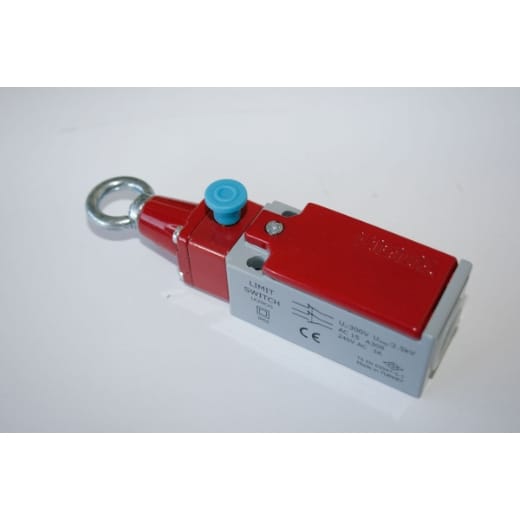 Sicherheitsschalter bei Seil zu Rundbiegemaschinen AS-M, ASM, ASM-S, AHK, AHS