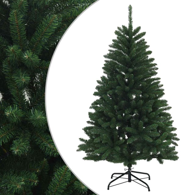 Vidaxl Artificial Hinged Christmas Tree 180 Cm Pvc Medium Green