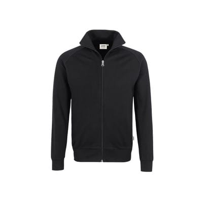 Sweatjacke College 606, schwarz, Größe L