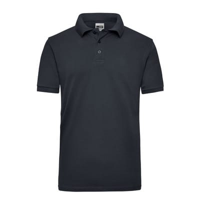 Herren Work Poloshirt JN801, carbon, Größe XL