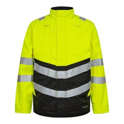 Safety+ Softshelljacke, gelb/schwarz, Gr. L
