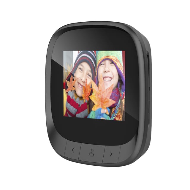Dd3s Video-türklingel-sicherheitskamera Für Smart Home 360p 90° Betrachtungswinkel 2,4-zoll-lcd-display, Digitaler Türspion Für Smart-home-alarmsysteme