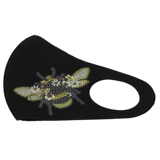 Unisex Mundschutz Innovatives Diy Diamantmalerei-set Kunsthandwerk Dekoration 33x13cm(aa442diy Biene )