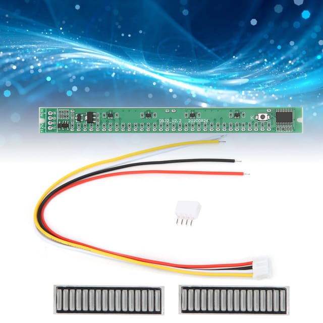 32-bit-musikpegelanzeigeleuchte Mit Lautstärkeregelung.