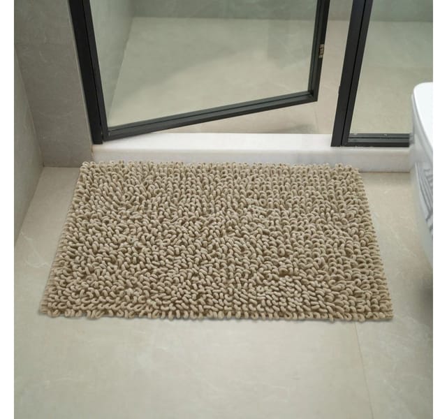 K-HOME Badematte SLING, Badvorleger, Badezimmer Teppich, sehr weiche dichte Fasern, schnell trocknend, fusselfreier Badteppich