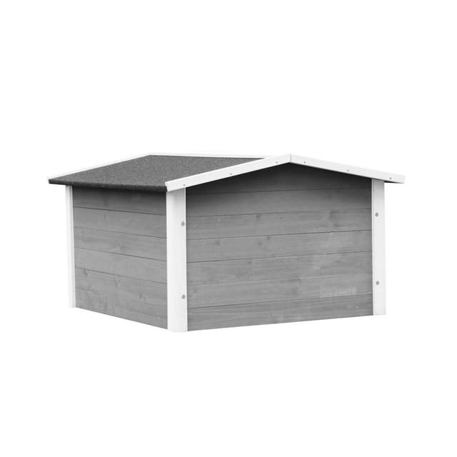 HTI-Living Mähroboter-Garage Garage für Mähroboter Wilbur, BxTxH: 87x80x50 cm, für Mähroboter, (Stück, 1-St., 1 Rasenmähergarage), Rasenmähergarage