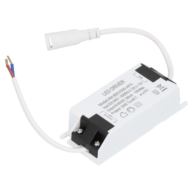 24-w-led-netzteil Mit Kabel, Konstantstrom 300 Ma, Eingang Ac 220–240 V, Ausgang Dc 54–85 V