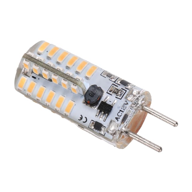 48 Led 3w 300lm Gy6.35 Bipod Silikonlampe Ac12v Für Deckenleuchter (warmweiß 2700k-3100k)