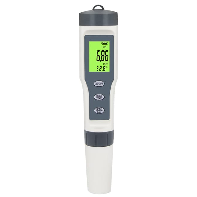 Atc 3-in-1 Digitales Ph-meter Wasserqualitätsmessgerät Ph-/temperaturmessung Tds-wasserdetektor Für Trinkwasser, Schwimmbad, Spa, Labor, Aquarium, Teich Ph-analysegerät