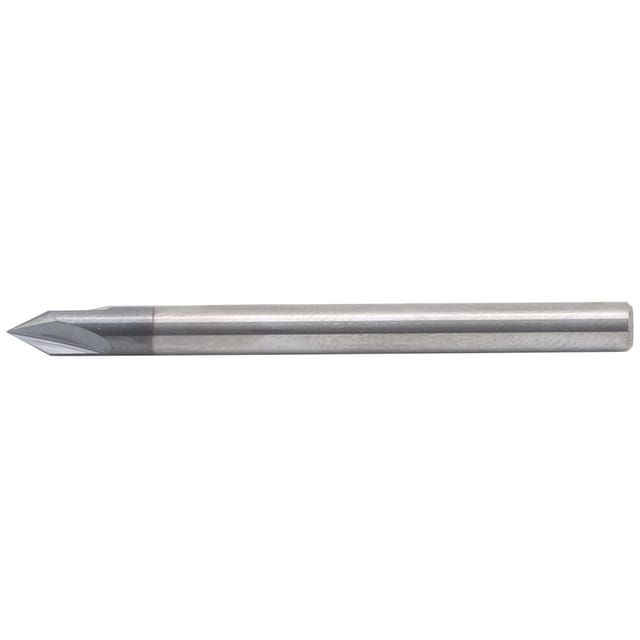Fasenfräser, 3 Größen, 60°-winkel, Wolframstahl, Für Cnc-fräsen, Gravieren Und Polieren, D4 X 60° X 50 Mm
