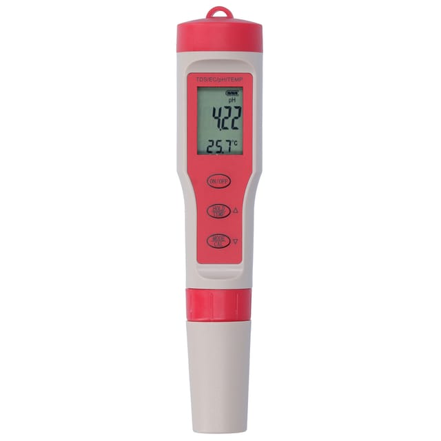 Vielseitiger 4-in-1-wasseranalysator (ph/tds/ec/temperatur) Für Landwirtschaft Und Viehzucht