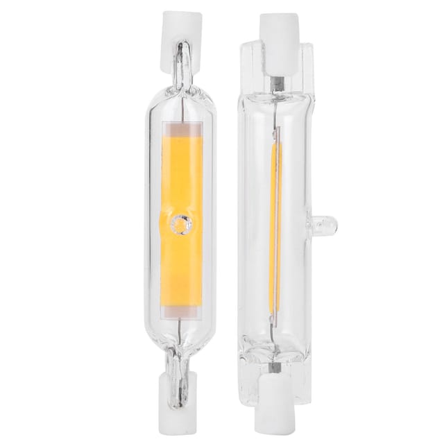 2er-pack R7s Cob 5w 78mm Hochleistungs-doppelstiftlampen, 230v Lichtquelle