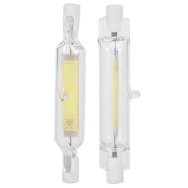 2er-pack R7s Cob 5w 78mm Hochleistungs-doppelstiftlampen 230v