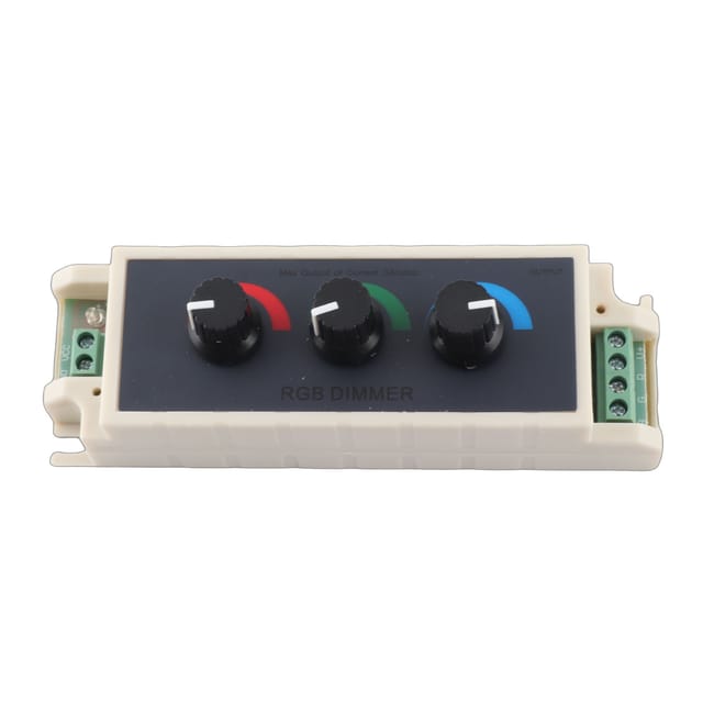 Intelligenter Rgb-drehdimmer Für Leds, 3-wege-steuerung, 12–24 V Dc, Helligkeitsregelung