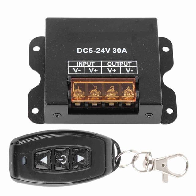 Led-dimmer Mit 3 Tasten Und Funkfernbedienung (hochleistungsstärke)