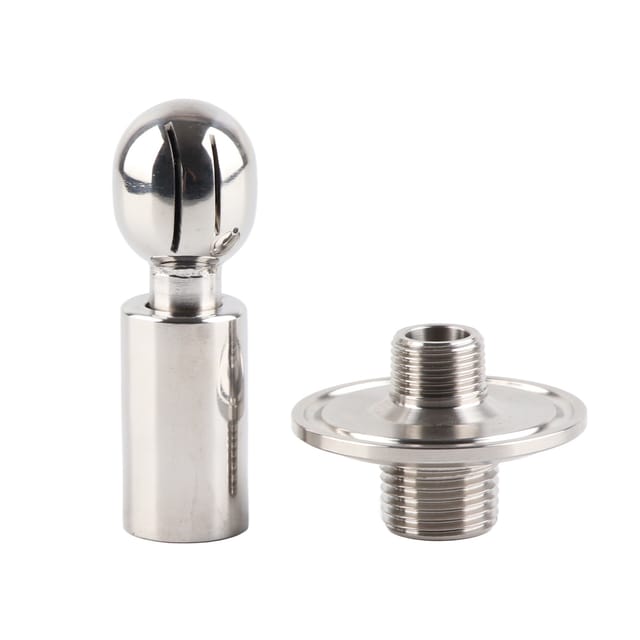 1,5" Tc X 1/2" Mnpt Edelstahl-rotationskugel Zur Reinigung Von Cip-braukesseln
