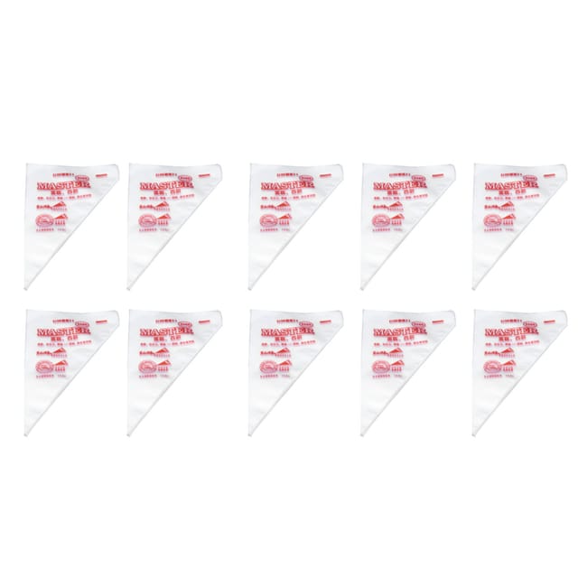 1000 Stück Einweg-spritzbeutel Po 25x17cm Zum Dekorieren Von Kuchen, Keksen, Blätterteiggebäck, Für Hotels Und Partys