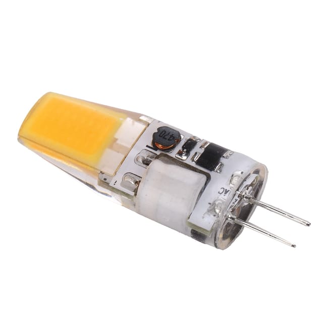 G4 Led Cob 5w 600lm Silikonlampe Für Kronleuchter Und Deckenleuchten, 12v Ac/dc, 4,2x1,3cm, Warmweiß 2700k-3100k