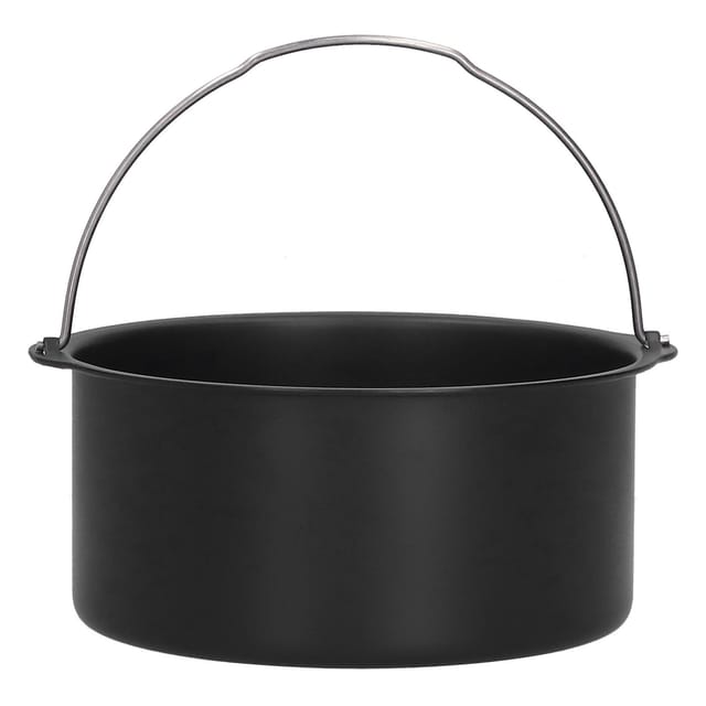 Antihaftbeschichtete Kuchenform Aus Kohlenstoffstahl, Backform, Küchenzubehör Für Elektrische Fritteusen (18 Cm)