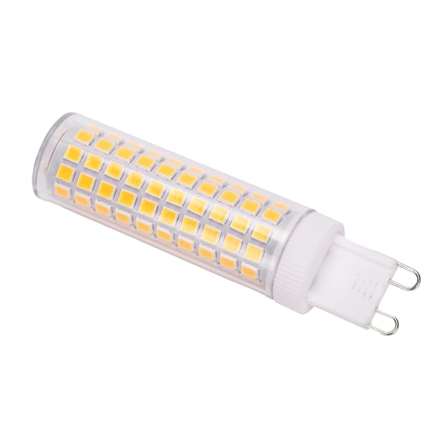G9 12w 1200lm 124led Smd2835 Keramik+pc Led-lampe, Neutralweiß 4000-4500k, Ac100-265v, Für Kronleuchter, Deckenleuchten, Wandschränke