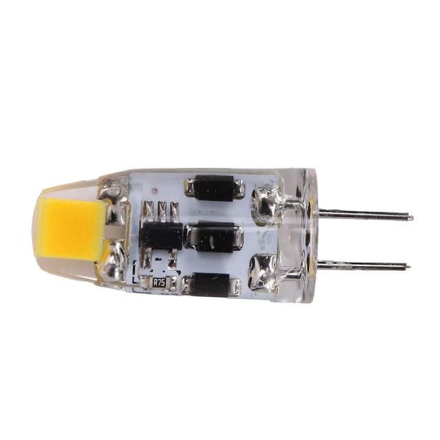 G4 2w 200lm 360° Dimmbare Silikon-led-lampe, 2 Pins, Für Zuhause/büro, Ac/dc 12-24v, Natürliches Licht 4000-4500k
