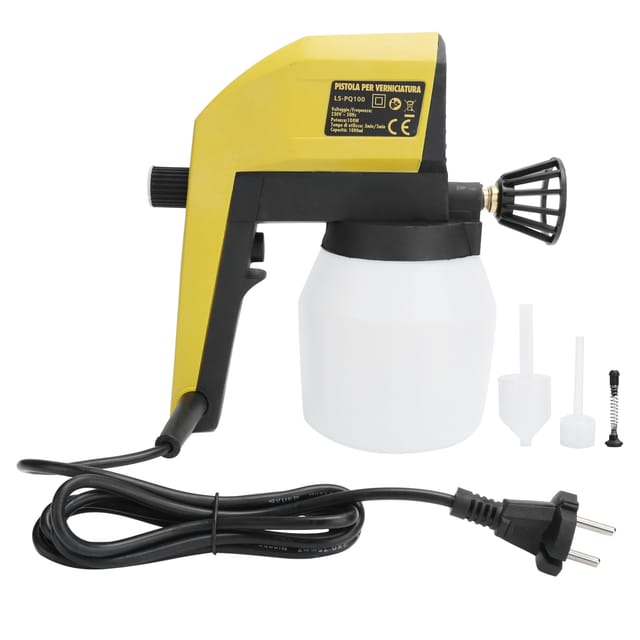 Elektrische Farbspritzpistole 100 W, 16 A, Farbspritzgerät, Heimwerkerwerkzeug