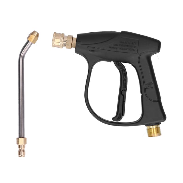 Hochdruck-reinigungsspritzpistole (3000 Psi) Mit Abgewinkelter Düse Für M22-gewindeanschluss