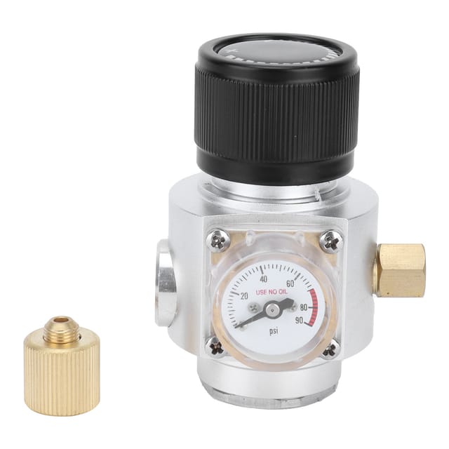 0-90 Psi 3/8 Zoll Edelstahl Co2-regler Für Heimbrauen Und Limonadenherstellung