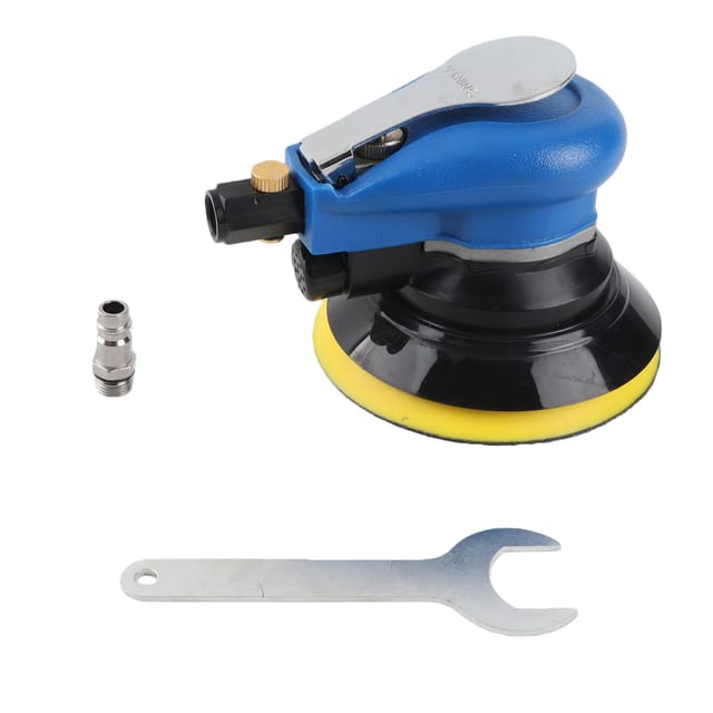 Druckluftschleifer Mit Schleifpapier, Schleifmaschine, Druckluftpolierer
